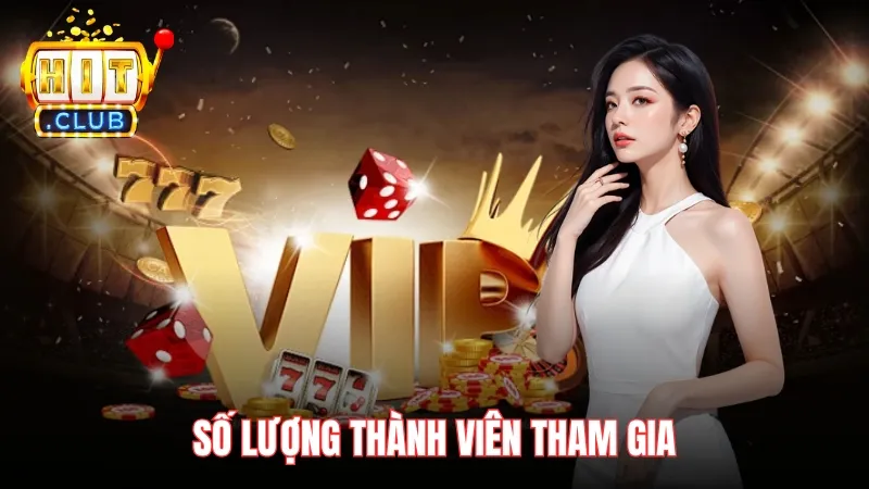 Số lượng thành viên tham gia Số lượng thành viên tham gia